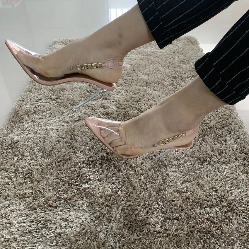 PVC Transparent Pumps