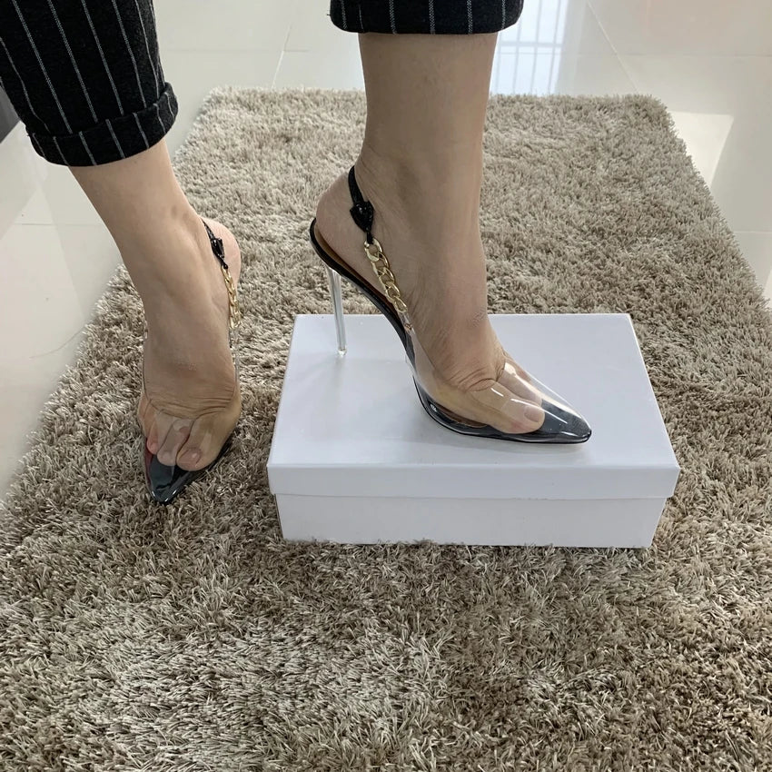 PVC Transparent Pumps