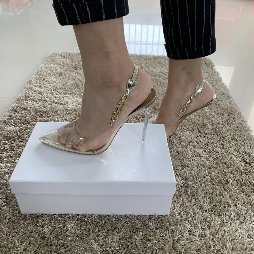 PVC Transparent Pumps