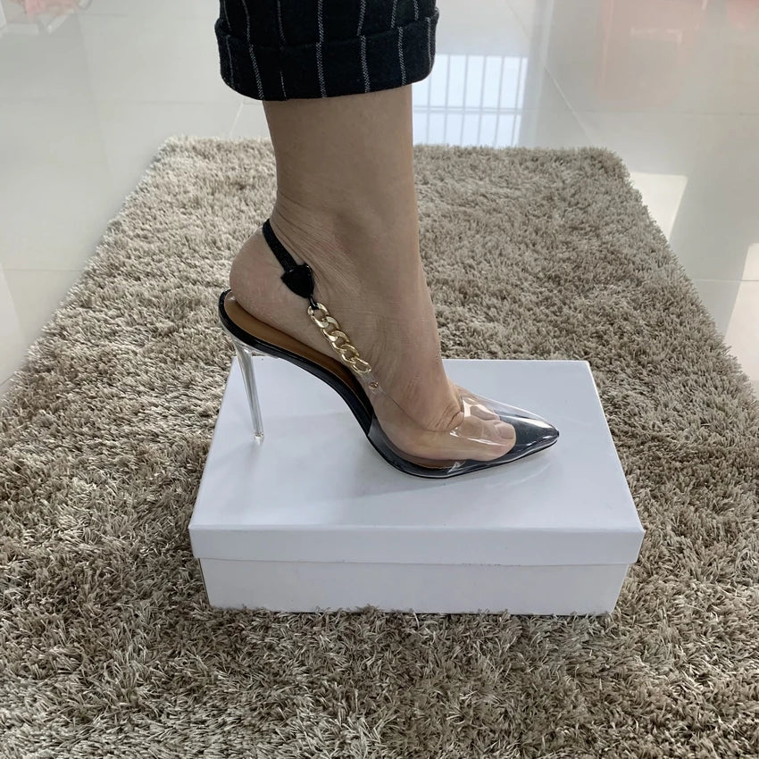 PVC Transparent Pumps