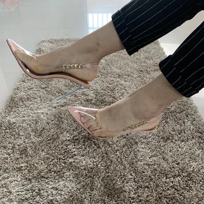 PVC Transparent Pumps