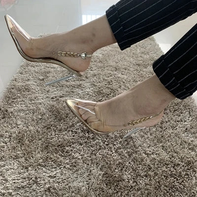 PVC Transparent Pumps