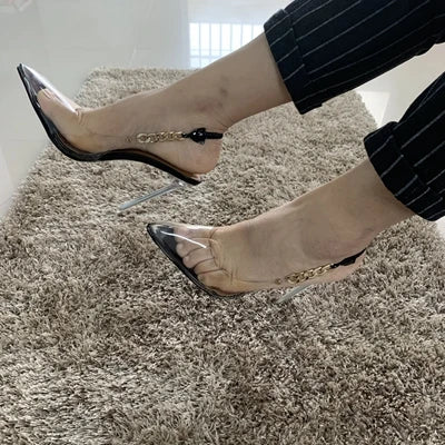 PVC Transparent Pumps