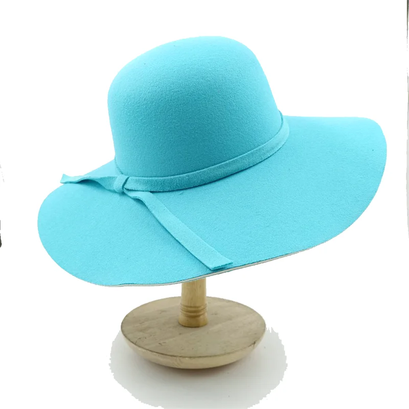 Faux Bowknot Fedora