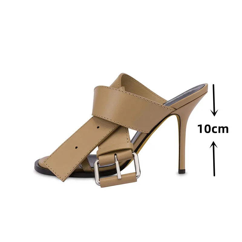 European Belt Buckle Stilettos