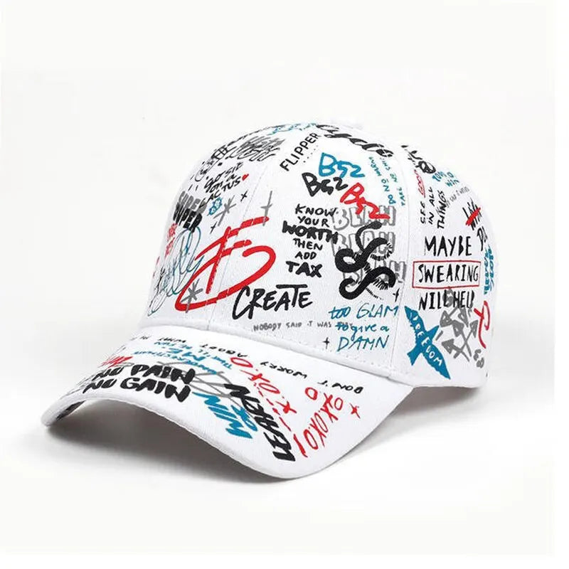 Unisex Graffiti Snapback