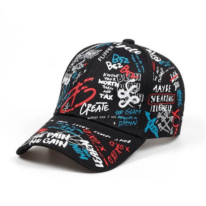 Unisex Graffiti Snapback