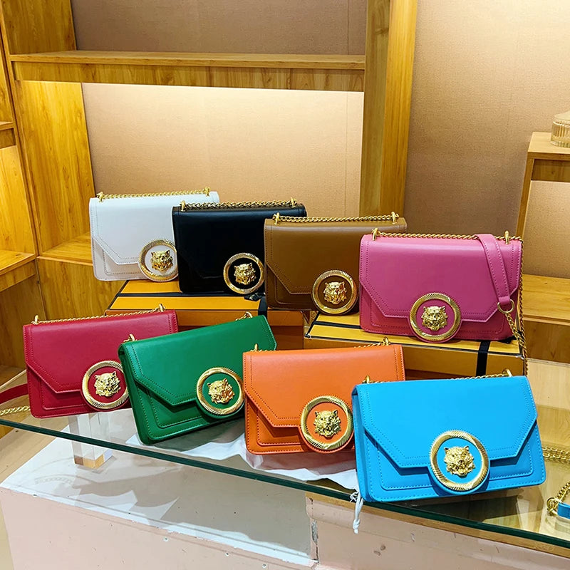 Chained Medallion Clutch