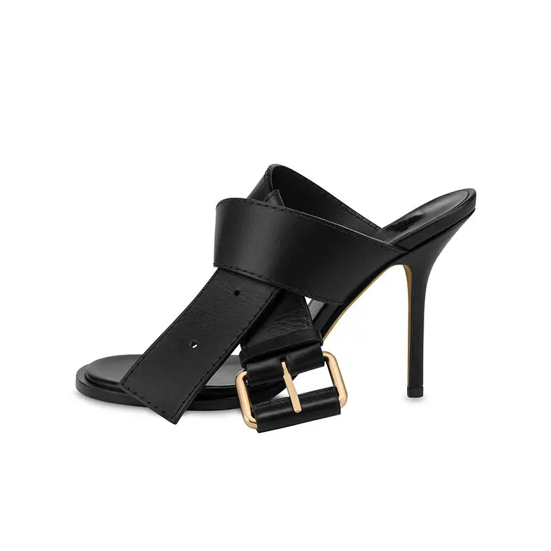 European Belt Buckle Stilettos