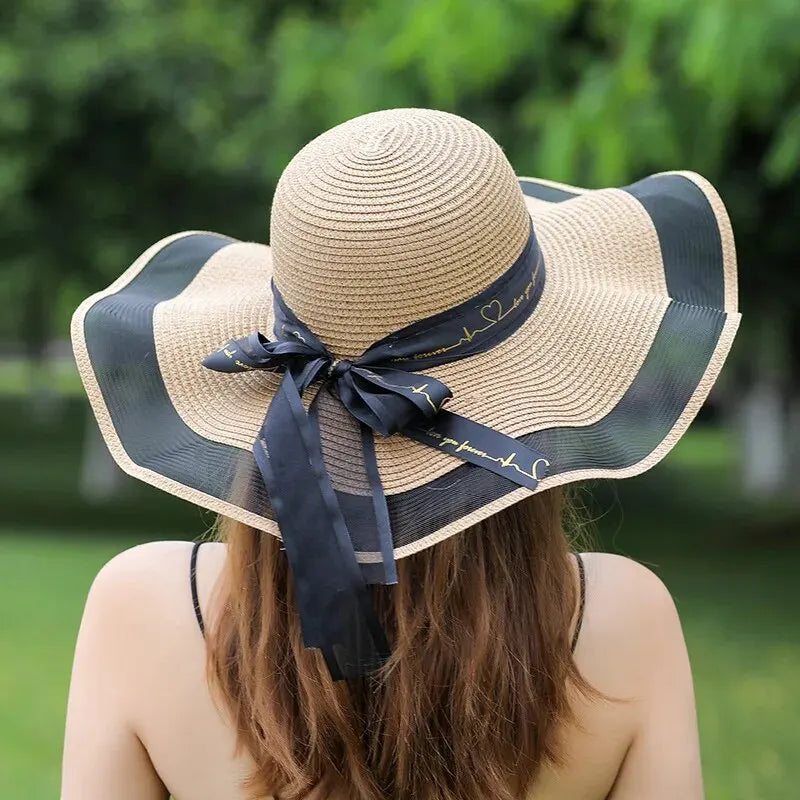 Korean Beach Straw Hat F