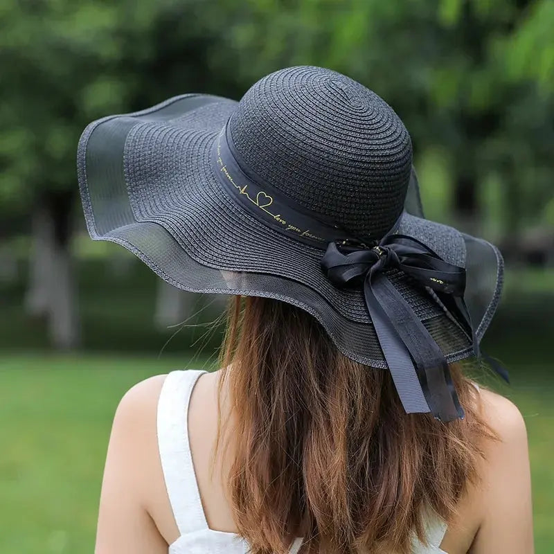 Korean Beach Straw Hat F