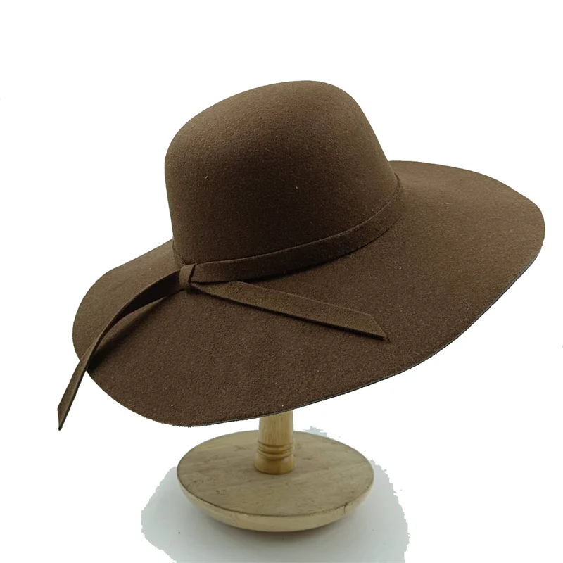 Faux Bowknot Fedora
