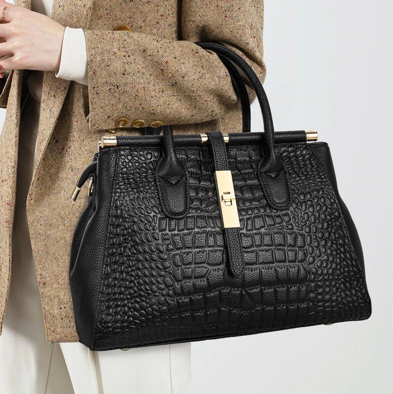 Crocodile Satchel