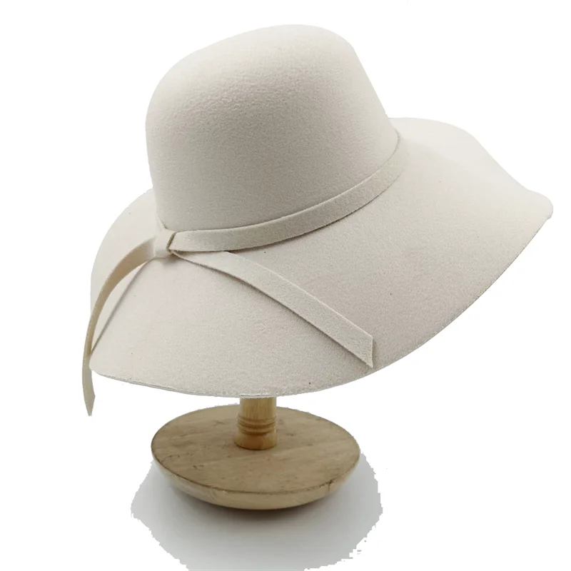 Faux Bowknot Fedora