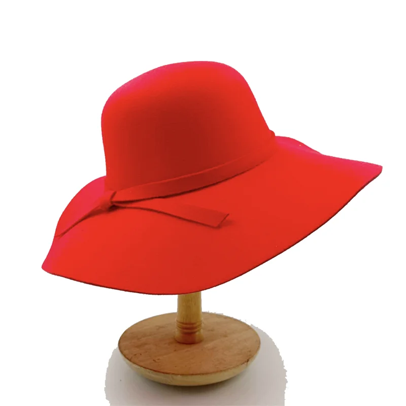 Faux Bowknot Fedora