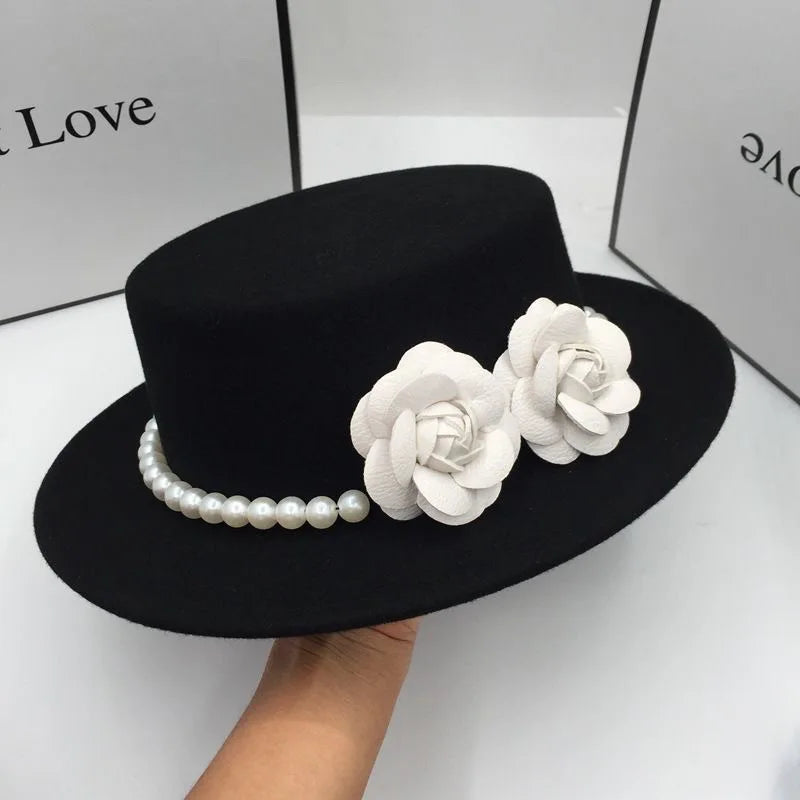 French Fedora Brim Hat
