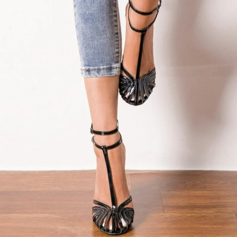 Obsidian Sandals