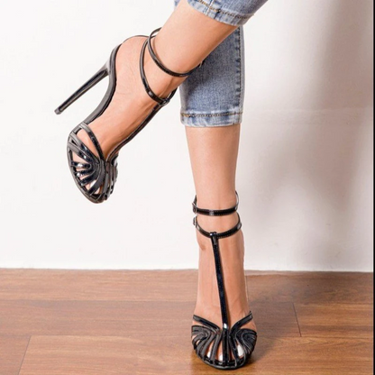 Obsidian Sandals