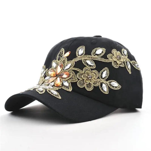 Diamond Embroidered Snapback