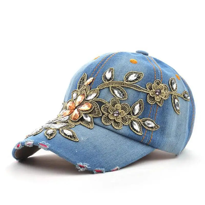 Diamond Embroidered Snapback