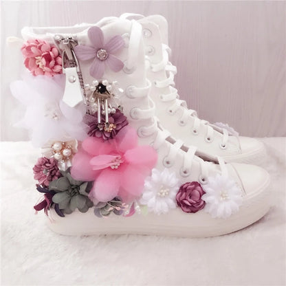 Sweet Flower High-Tops