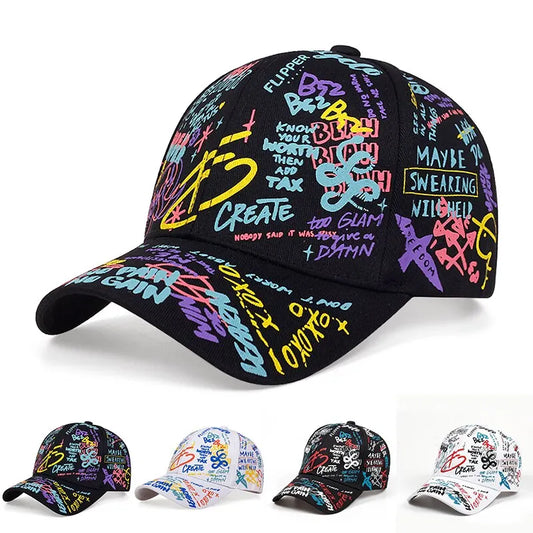 Unisex Graffiti Snapback