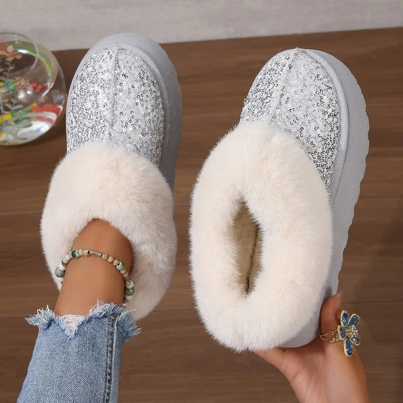 Faux Fur Winter Booties