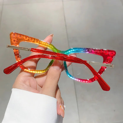 Fashion Trend Cat Eye Frame Glasses