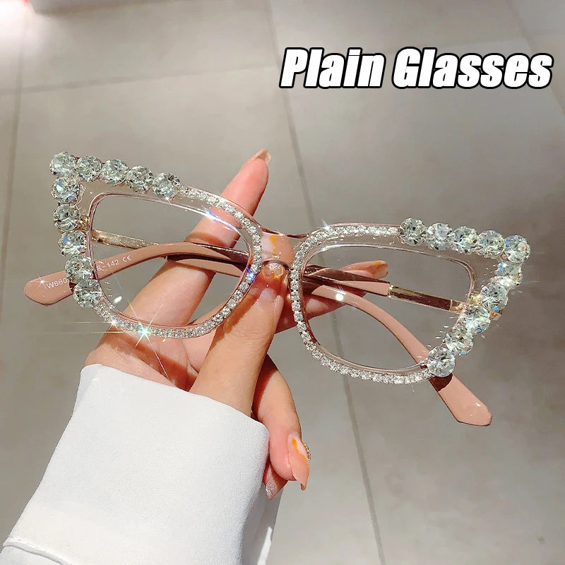 Fashion Trend Cat Eye Frame Glasses