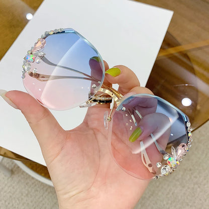 Diamond-Encrusted Sunglasses