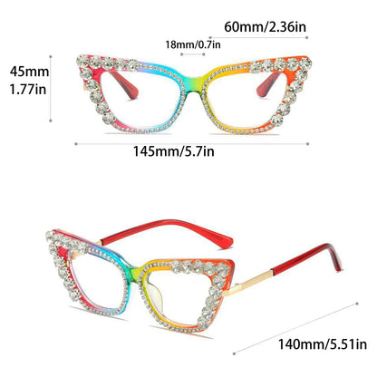 Fashion Trend Cat Eye Frame Glasses