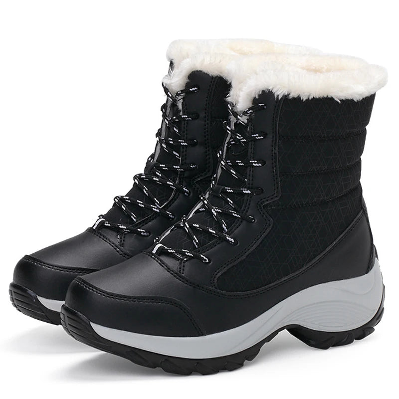 Non-slip Winter Fur Shoes