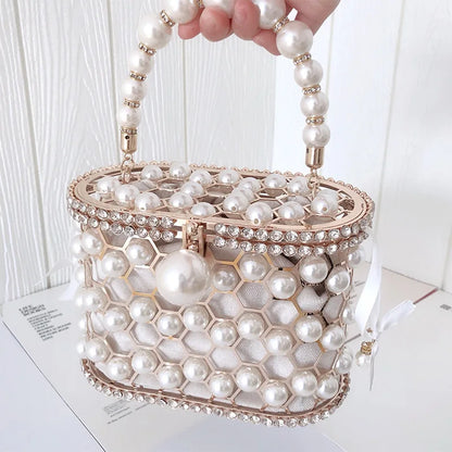 Luxury Pearl Clutch