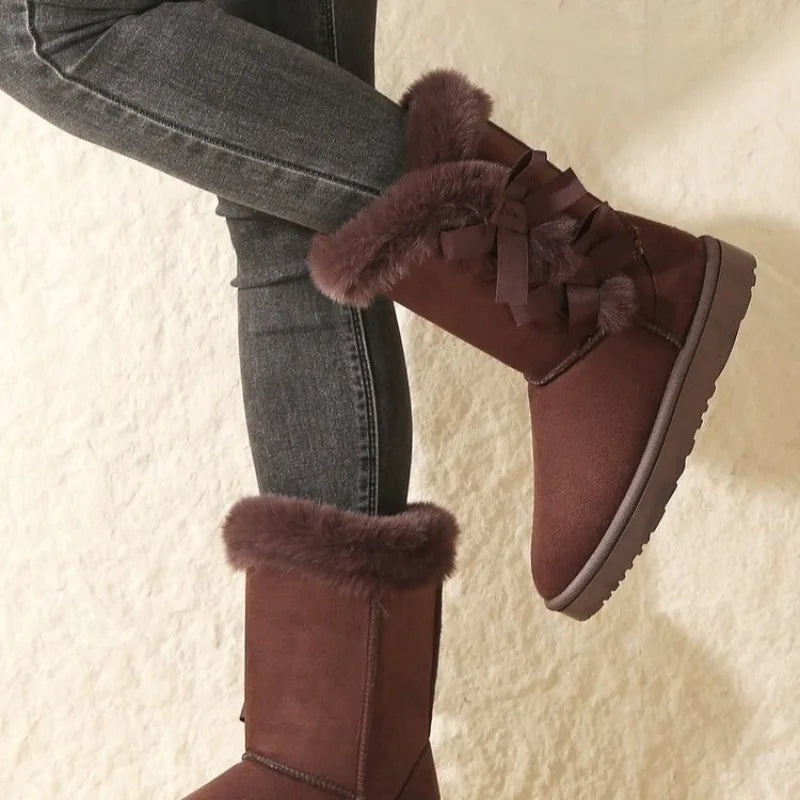 Thick Bottom, Casual Snow Boots