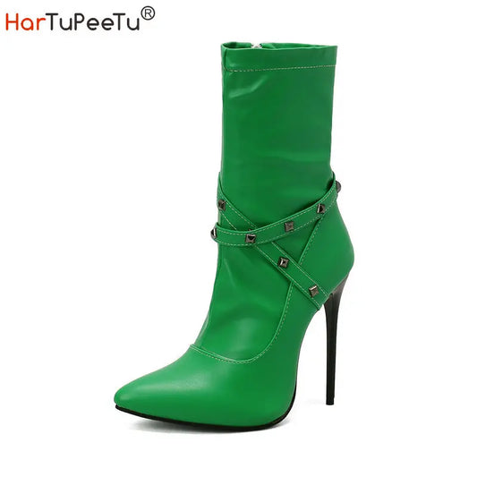 Stiletto Ankle Boots