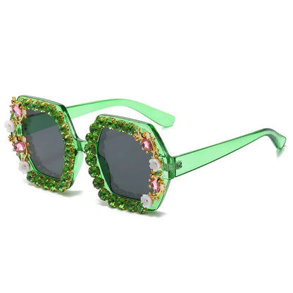 Luxury Diamond Crystal Rhinestone Sunglasses