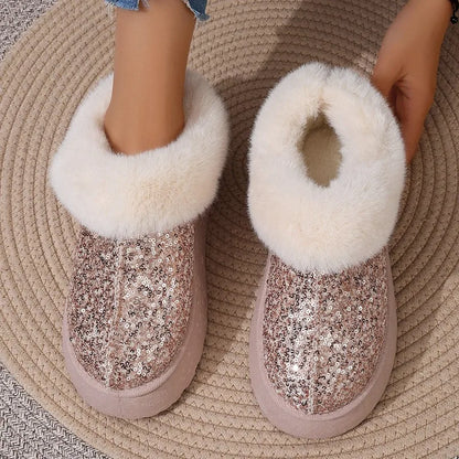 Faux Fur Winter Booties