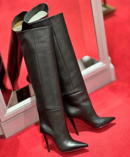 Slim Knee-High Boots