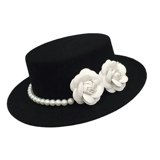 French Fedora Brim Hat